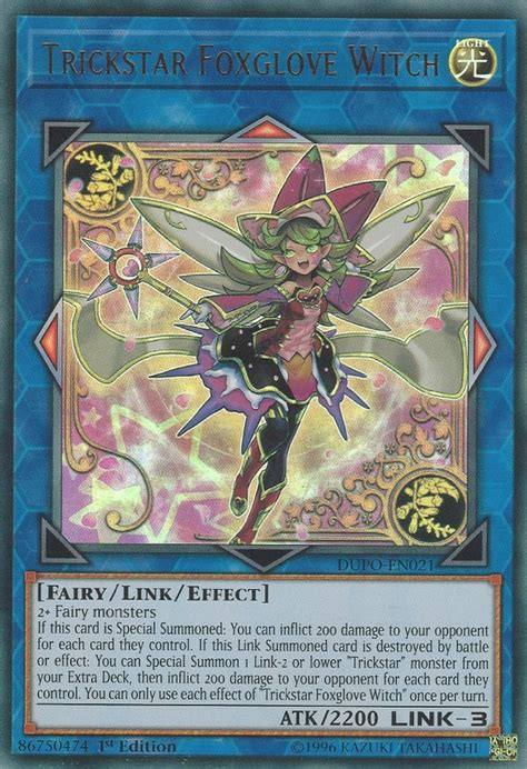 The Trickstar foxglove witch's role in deck economy and resource management